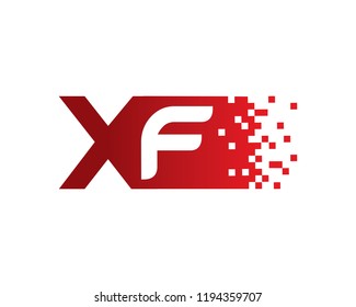 Letter XF Template Design Vector, Emblem, Concept Design, Creative Symbol, Icon