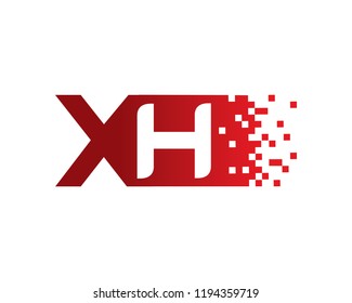 Letter XH Template Design Vector, Emblem, Concept Design, Creative Symbol, Icon