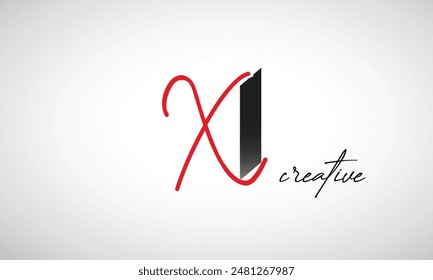 Letter XI Creative Clean Logo Design