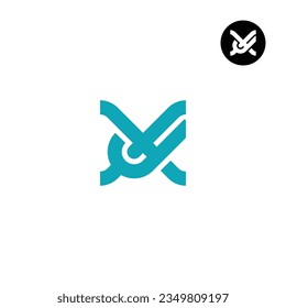 Logo-Design des Briefs XJ JX Monogram