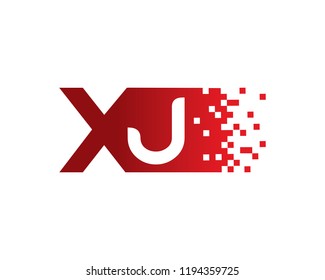 Letter XJ Template Design Vector, Emblem, Concept Design, Creative Symbol, Icon