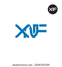 Letter XNF Monogram Logo Design