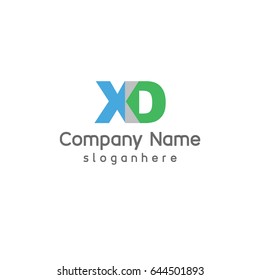 Letter XO element logo design