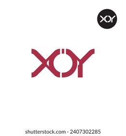 Letter XOY Monogram Logo Design