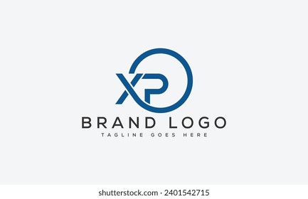 letter XP logo design vector template design for brand.