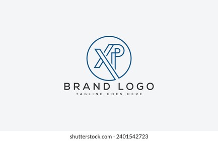 letter XP logo design vector template design for brand.