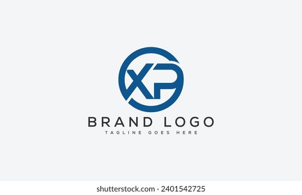 letter XP logo design vector template design for brand.