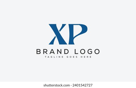 letter XP logo design vector template design for brand.