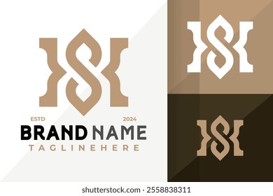 Letter Xs or Sx Logo Icon Vector Design Illustration