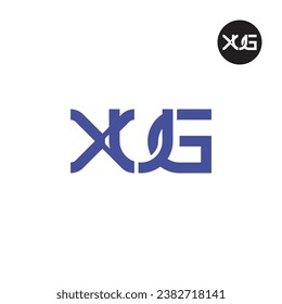 Letter XUG Monogram Logo Design