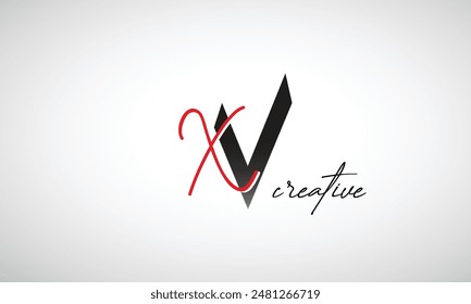 Buchstabe XV Creative Clean Logo Design