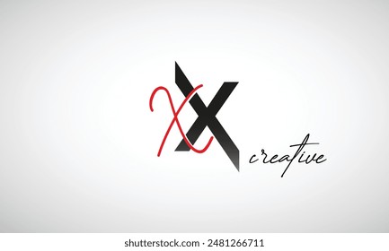 Buchstabe XX Creative Clean Logo Design