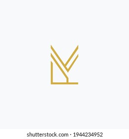 Buchstabe y abstrakte Logo-Design, Vektorgrafik-Vorlage