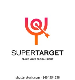 Letter Y or alphabet with arrow vector logo. Suitable for marketing and business.