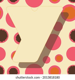 Letter y from the alphabet vector seamless repeat
