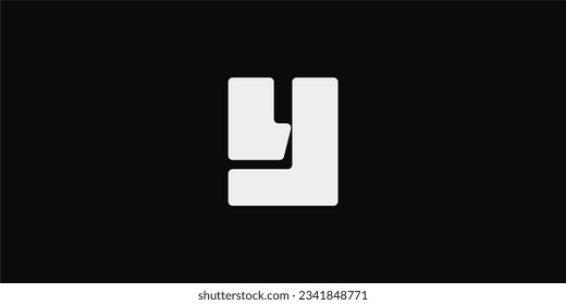 Letter Y concept, typography logo concept, monogram logo and initials letter logo, modern and simple