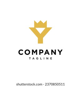 
Letter Y crown logo icon vector template.eps