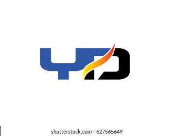 Letter Y and D logo
