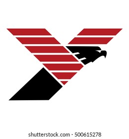 Letter Y with Eagle