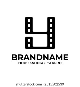 Logotipo de la película de la letra Y, perfecto para los estudios de la producción del cine o del cine