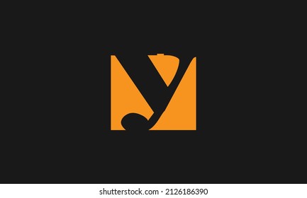 Letter Y icon design. Creative modern letters icon, Premium vector illustration.