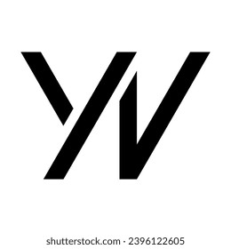 letter y k icon logo design 