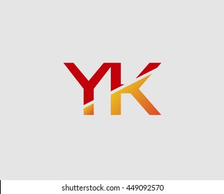 Letter Y and K logo
