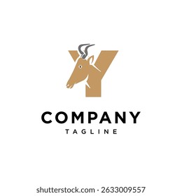 Letter Y Kongoni Logo Icon Vector
