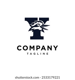 Letter Y Kookaburra Bird Logo icon vector