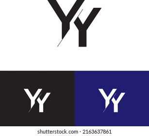 Letter Y Line Logo Template Illustration Design. Vector EPS 10.
