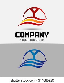 Letter Y logo
