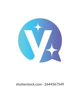Letter Y logo, Y logo, AI logo set, modern and minimal design, tech-inspired, colorful icons and symbols, suitable for artificial intelligence, innovation, branding, startups, and digital identity.