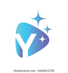 Letter Y logo, Y logo, AI logo set, modern and minimal design, tech-inspired, colorful icons and symbols, suitable for artificial intelligence, innovation, branding, startups, and digital identity.