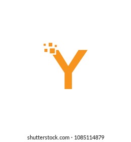 Letter Y logo. Alphabet Vector.