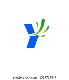 Letter Y logo. Business logo vector illustration
