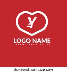 letter Y logo concept. Designed for your web site design, logo, app, UI