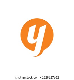 Letter Y Logo concept a simple and clean design