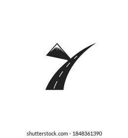 letter y logo creative illustration landscape template with color for company vector