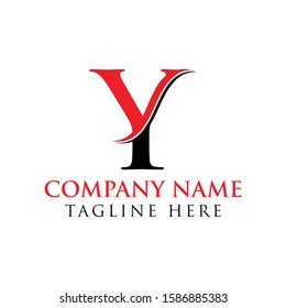 Letter Y Logo With Creative Modern Business Typography Vector Template. Creative Abstract Letter Y Logo Vector. Y Logo Design.