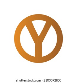 Letter Y Logo With Creative Modern Business Typography Vector Template. Creative Abstract Letter Y Logo Design
