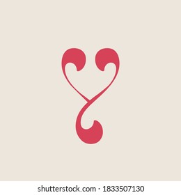 Letter Y Heart Images Stock Photos Vectors Shutterstock