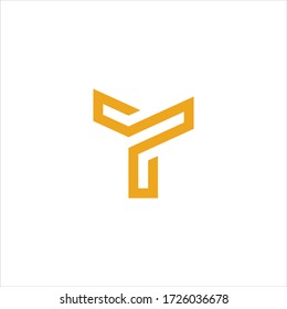 Letter Y logo design concept.