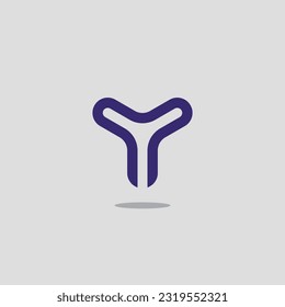 Letter Y logo design. Creative Initial letter Y logo. Letter Y symbol, Letter Y business.