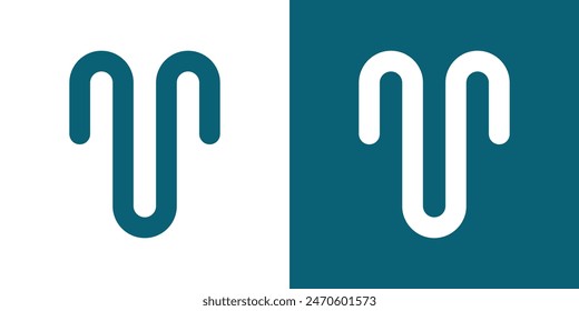Letter Y logo design with creative concept. Premium Vector