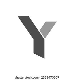 Letter Y logo design illustration