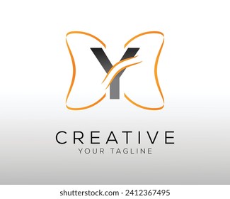 
Plantilla de diseño de logotipo de letra Y