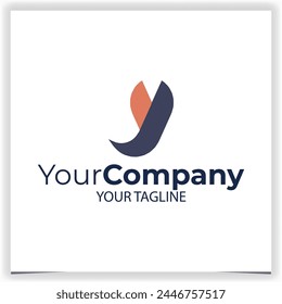 Letter y logo design template vector