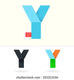 Letter Y logo design template. Stylish vector icon