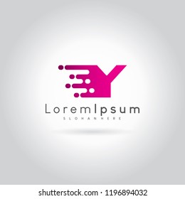 Letter Y Logo Design Vector Template