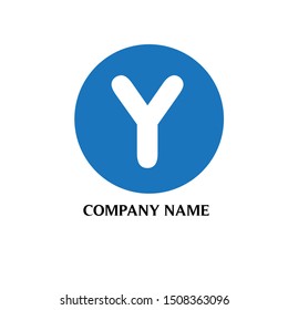 letter Y logo design vector icon template